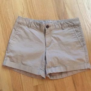 Banana Republic tan shorts